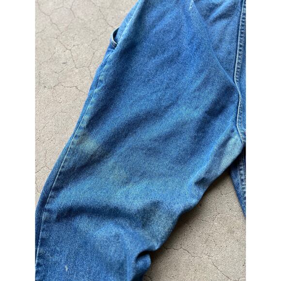 Vintage 1980's Boca Chica 100% cotton indigo denim jeans size 36 - Picture 5 of 7